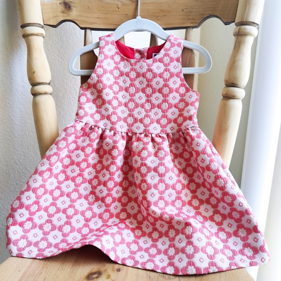 Janie and Jack Other - JANIE AND JACK Little Girls Pink Dress with Shimmer Details Size 18-24 Months